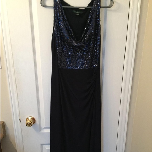 Ralph Lauren sequinned bodice gown - Picture 4 of 5